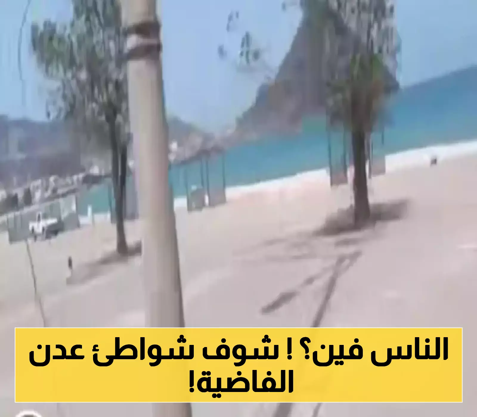 سواحل عدن خالية من الزوار لأول مرة في التاريخ: مختصون يكشفون السر وراء هذا الظاهرة الغريبة!