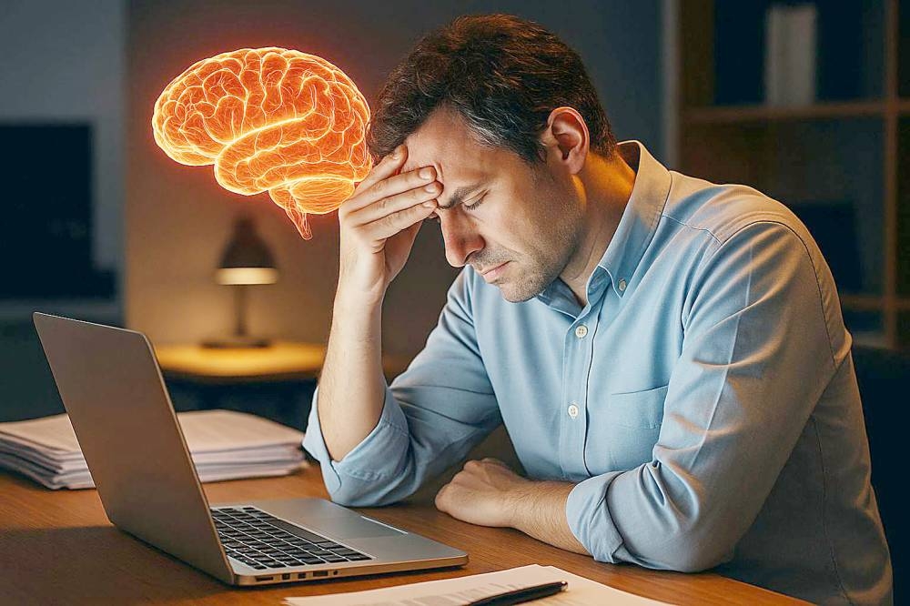 ساعات العمل الطويلة تؤثر سلباً على صحة الدماغ والنفسية