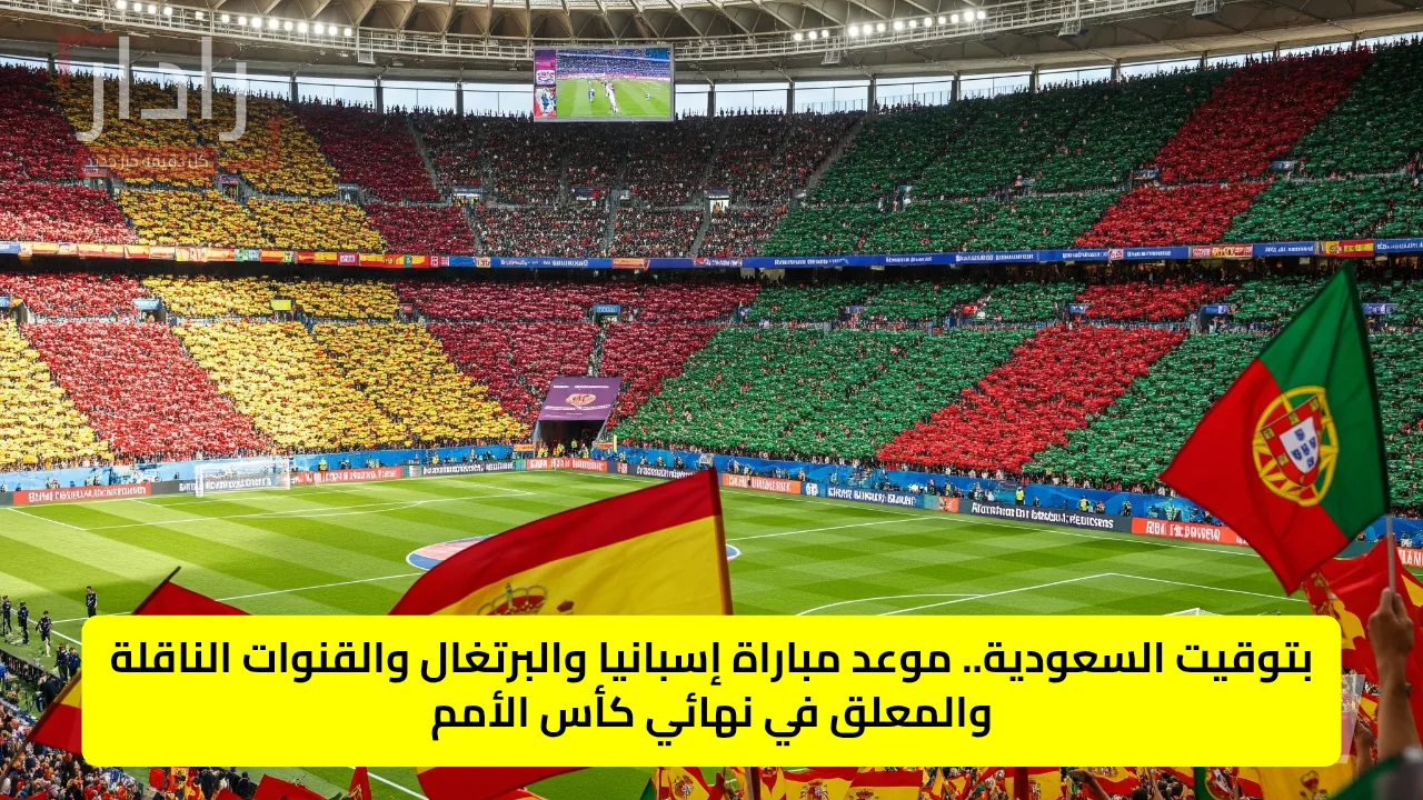 التفاصيل الكاملة لنهائي كأس الأمم: موعد مباراة إسبانيا والبرتغال بتوقيت السعودية، القنوات الناقلة والمعلق
