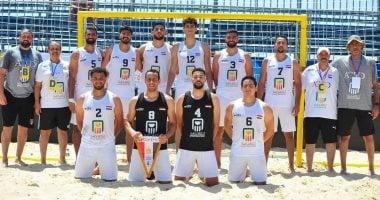 منتخب كرة اليد الشاطئية يحقق برونزية الجولة العالمية بعد الفوز على تونس
